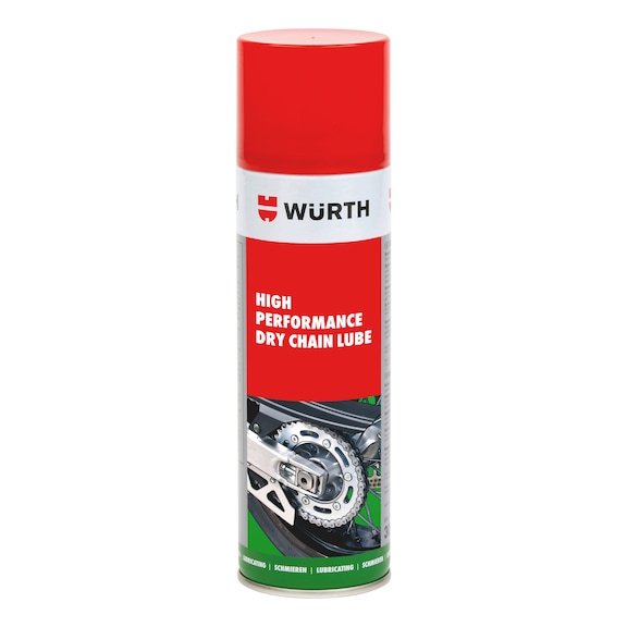 Chain Lube - Wurth High-Performance Dry Chain Lube 500ml Spray