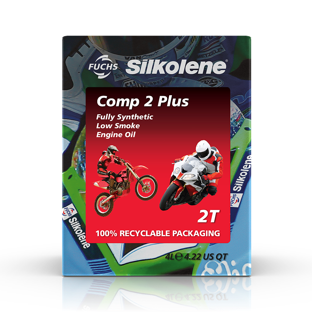 TR3 Silkolene Comp 2 Plus Fully Synthetic 2 Stroke Engine Oil - 4 Litre Cube