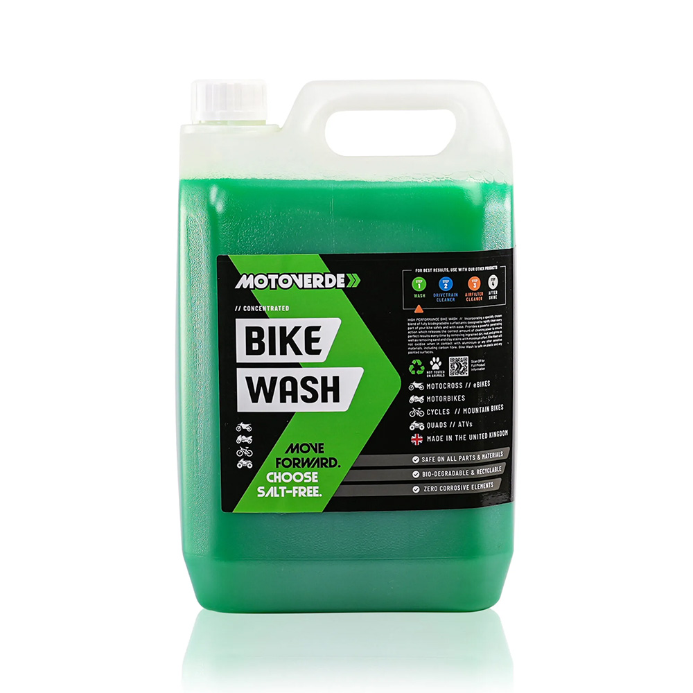 RS125DX Bike Wash (Concentrated Refill) - Motoverde (Pro Green) - 5 Litre