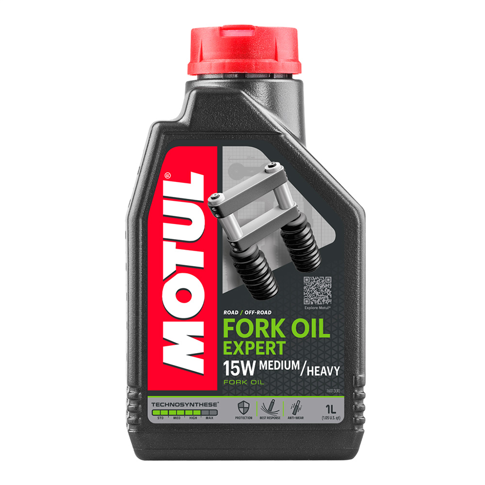 Suspension Fluid/Fork Oil - Motul 15W Medium/Heavy - 1 Litre