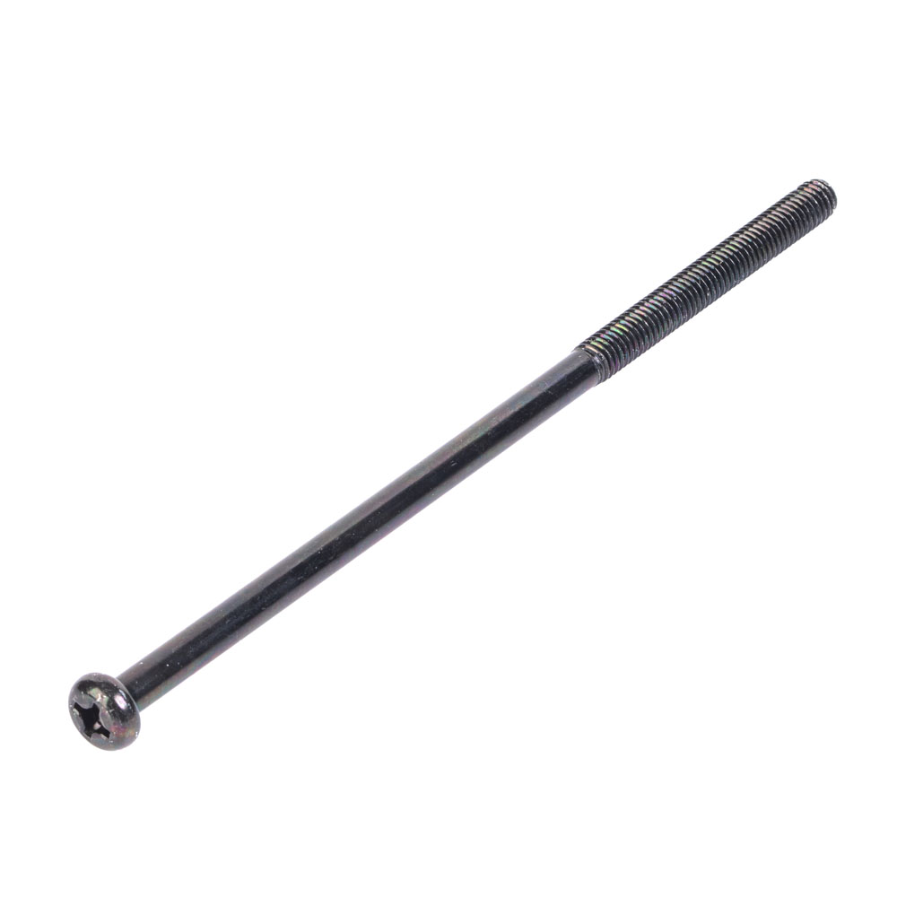 Panhead Screw M6 X 140MM - Trivalent Black