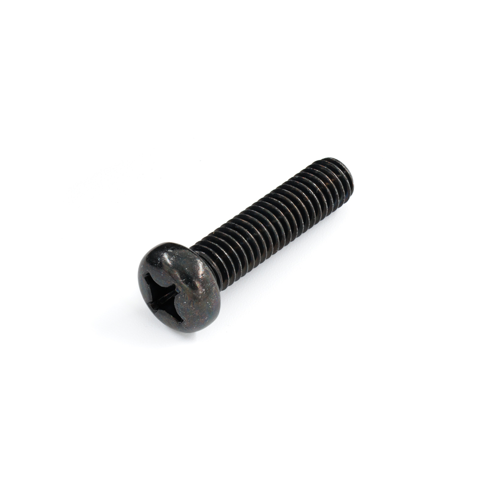 Panhead Screw M6 X 25MM - Trivalent Black