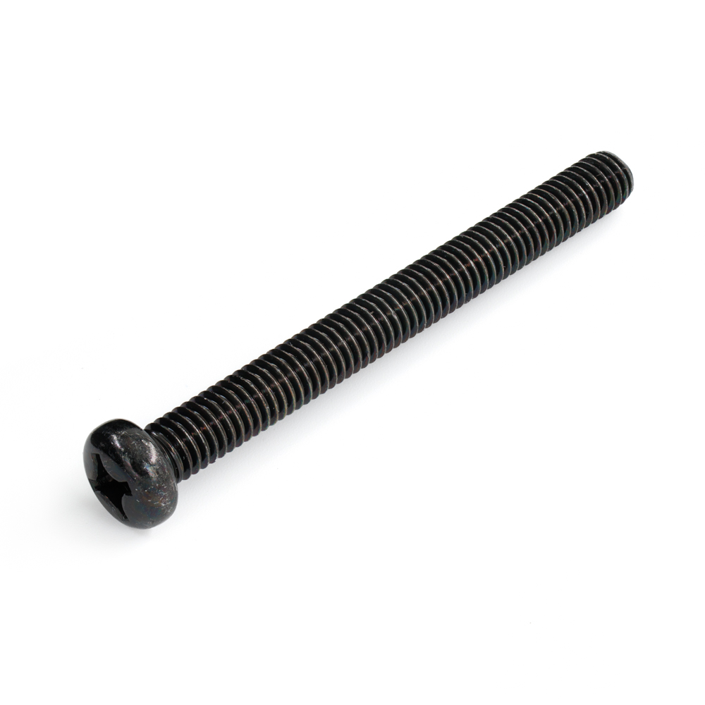 Panhead Screw M6 X 60MM - Trivalent Black