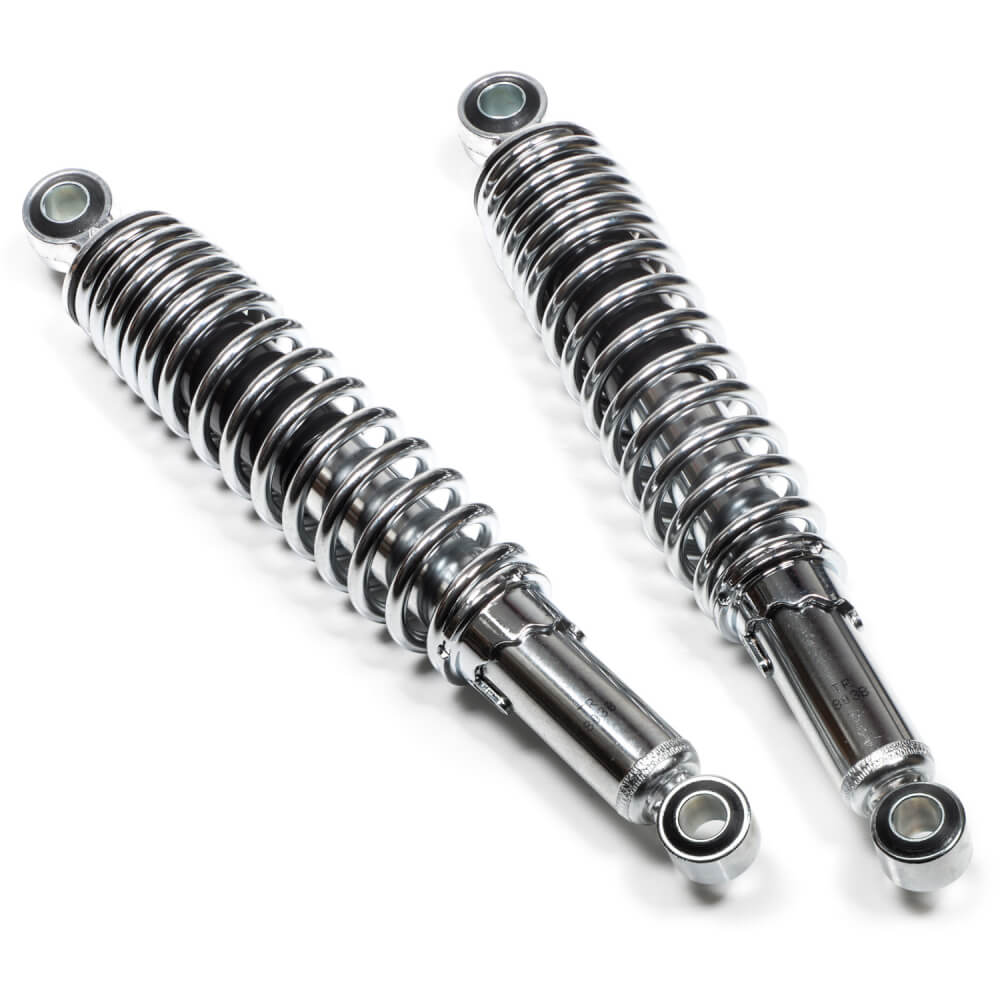 XS360 Rear Shock Absorbers Chrome