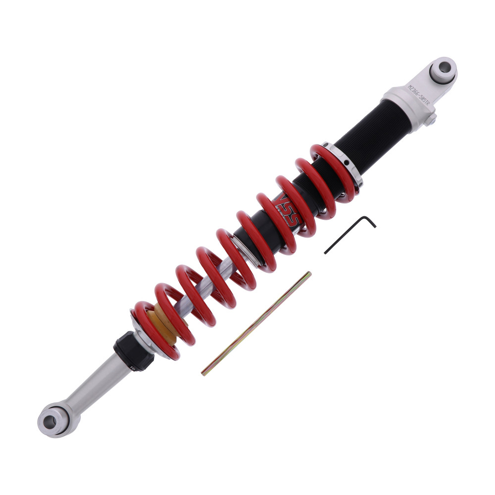 XT250 Rear Shock Absorber - YSS Red Spring - 1980-1983