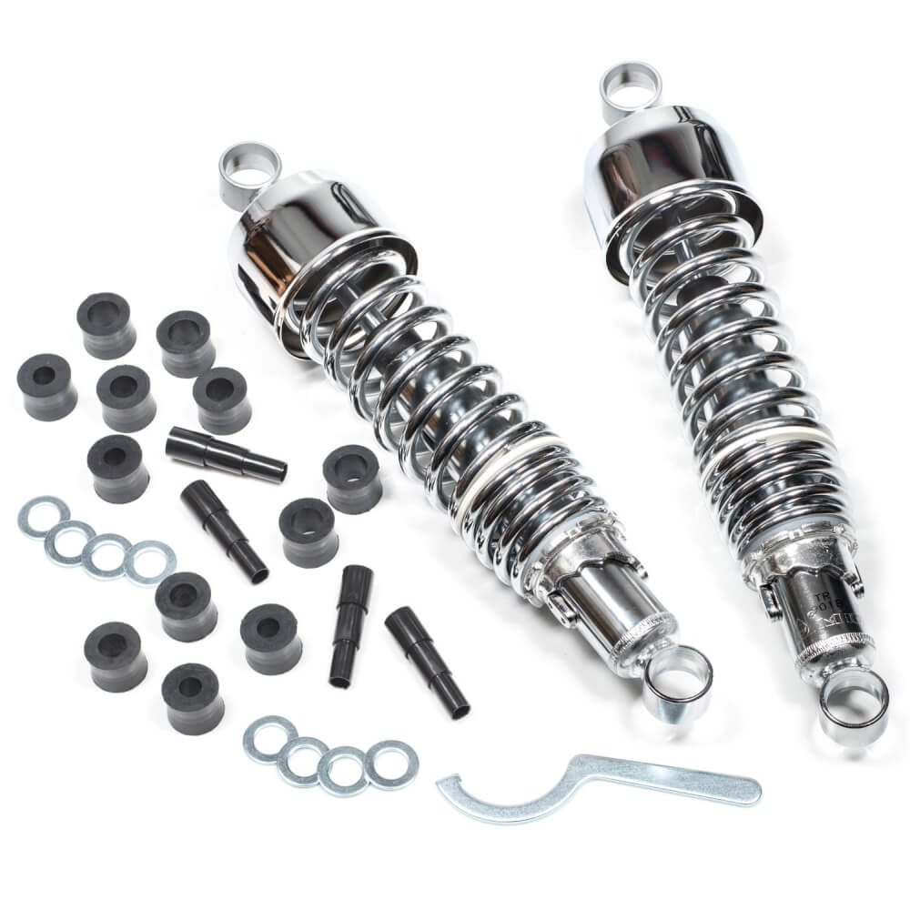 DT250A Rear Shock Absorbers Chrome