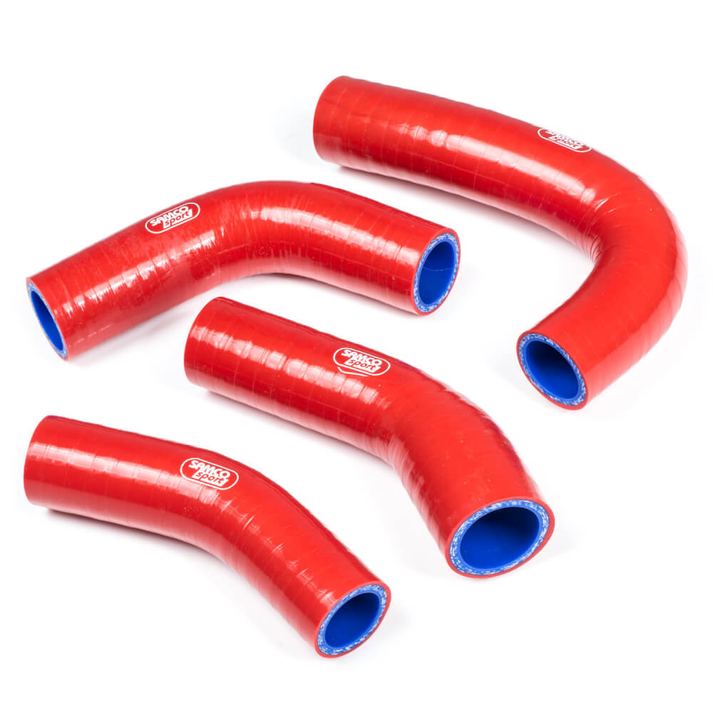 RD350 YPVS F2 1WT Samco Red Silicone Hose Kit