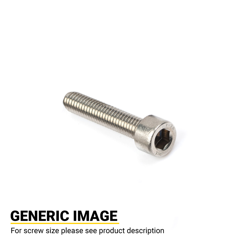M6 X 95mm A2 Stainless Socket Cap Screw