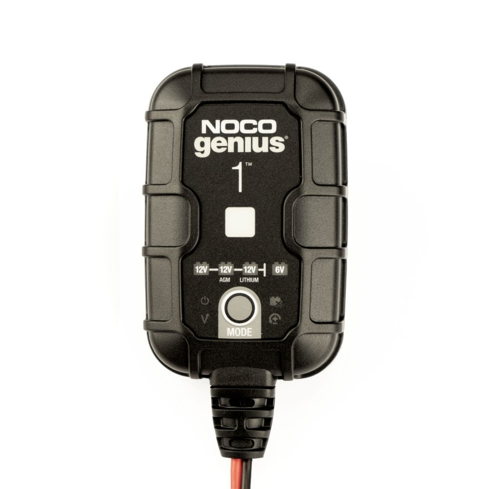 RS125DX Battery Charger - Noco Genius 1A Smart Charger