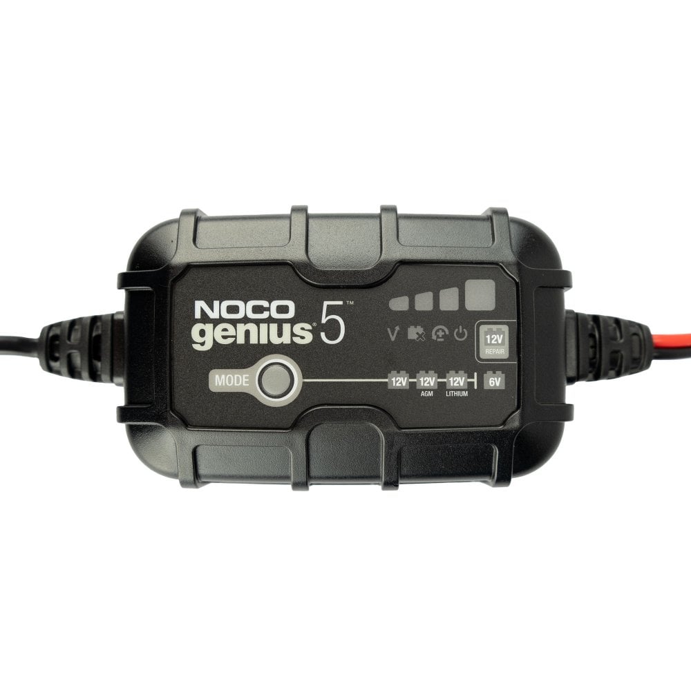 FZ6N Fazer Battery Charger - Noco Genius 5A Smart Charger