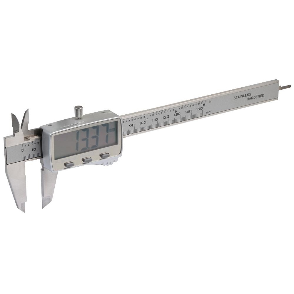 Vernier Caliper - 6 Inch Digital Display - Duratool