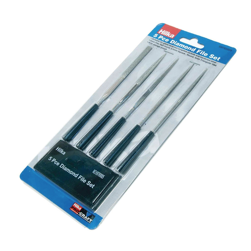 Diamond File Set - 5pc - Hilka