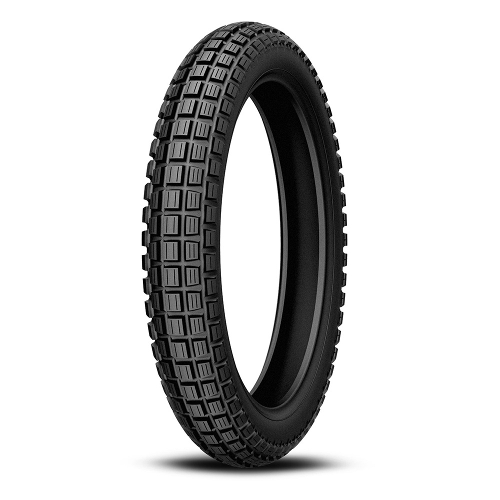 XT500 Tyre Front - Kenda - Trials Block Pattern